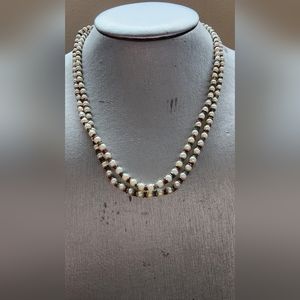Vintage Faux Pearl Necklace